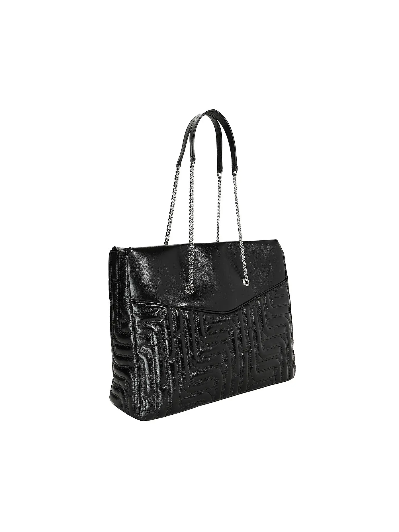LANCEL | Ledertasche - Henkeltasche MIDI-MINUIT | 